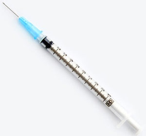 BD Tuberculin Syringe 1mL 25 Gauge 5/8 Inch Needle