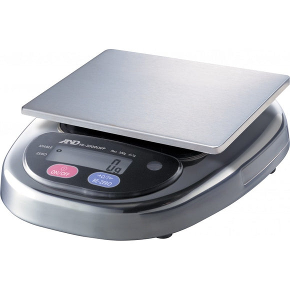 A&D Washdown Scales, Stainless Steel, HL Series