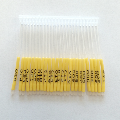 Internal Fish Tag Fish Tags, Numbered 1-100, Yellow – Dynamic Aqua-Supply