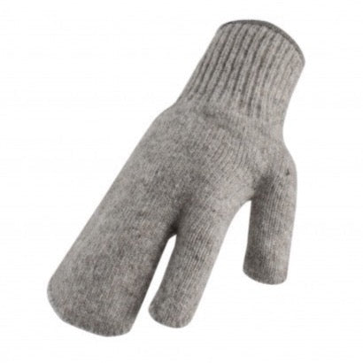 1-Fingered Wool Mitt Liners, 70% Wool