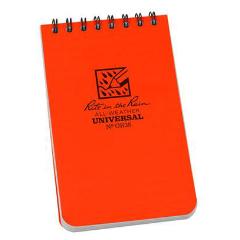 Rite-in-the-Rain - #OR35 3"X 5" Shirt Pocket Top-Spiral Notebook, Orange