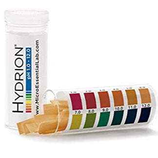 pH Test Strips, pH Range 1-12