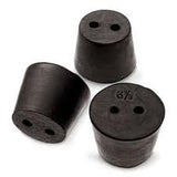 Rubber Stoppers, 2 Hole