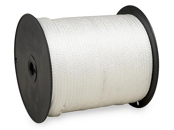 Solid Braided Nylon Rope - 1⁄4 x 500', White – Dynamic Aqua-Supply