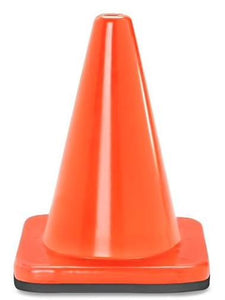 Traffic Cone, Standard, 12", Orange