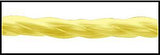Twisted Polypropylene Rope, 3/8" Diameter x 600' Roll, Yellow