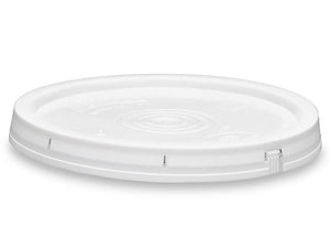 Lid for 2 Gallon Pail, White HDPE