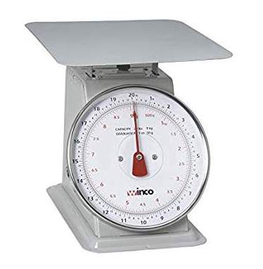 Table Top Dial Scale - 20 lb / 9 Kg Capacity