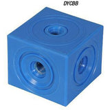 Diffuser Connector Block, 1/4" FNPT, HDPE