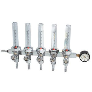 Oxygen Flow Meter Manifold 4-Way