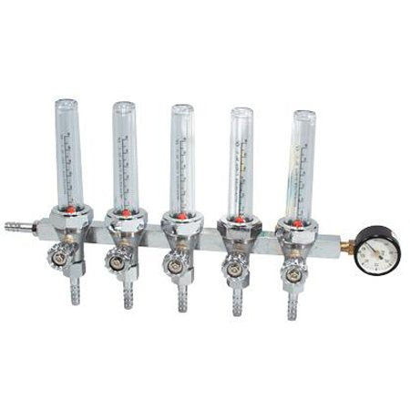Oxygen Flow Meter Manifold 4-Way