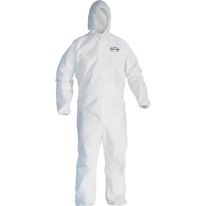 Kleenguard™ A40 Coveralls, Large, White, Microporous