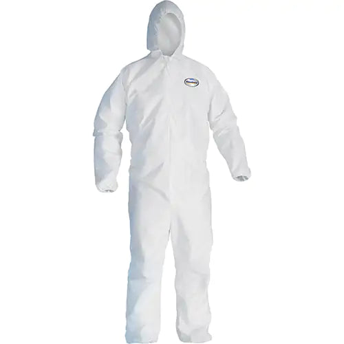 Kleenguard™ A40 Coveralls, Large, White, Microporous